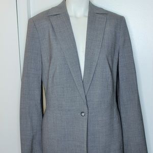 Nordstrom Classiques Entier Grey Blazer Jacket 12